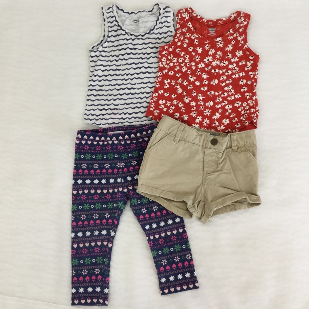 Girl’s Old Navy Mixed Bundle ~ 4 Items Size 18-24 Months